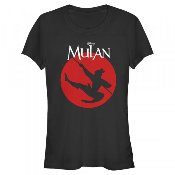Disney - Mulan - Mulan Warrior - Femme T-shirt - Noir - Devant