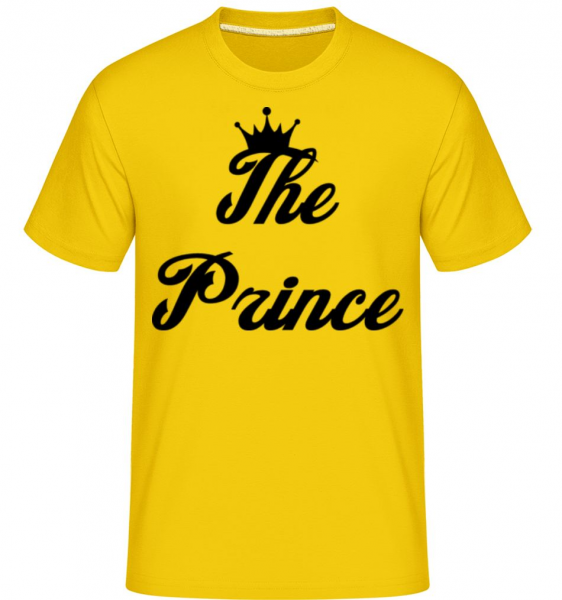 The Prince -  T-Shirt Shirtinator homme - Jaune doré - Devant