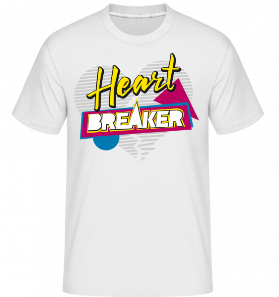 Heart Breaker -  T-Shirt Shirtinator homme - Blanc - Vorn