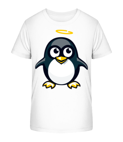 Angel Penguin - T-shirt bio Enfant Stanley Stella - Blanc - Devant