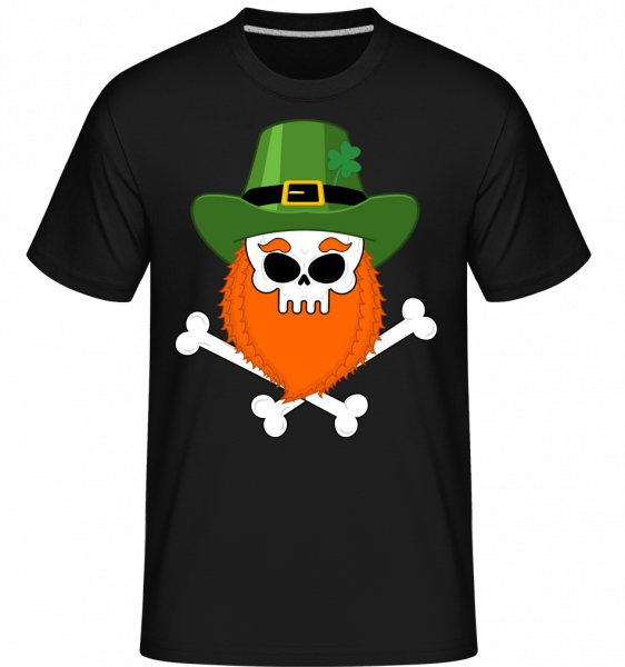 Irish Skull -  T-Shirt Shirtinator homme - Noir - Vorn