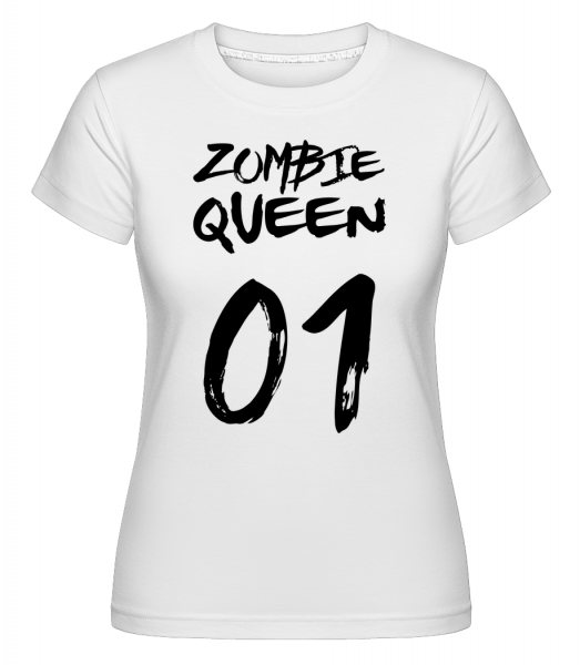 Zombie Queen -  T-shirt Shirtinator femme - Blanc - Vorn