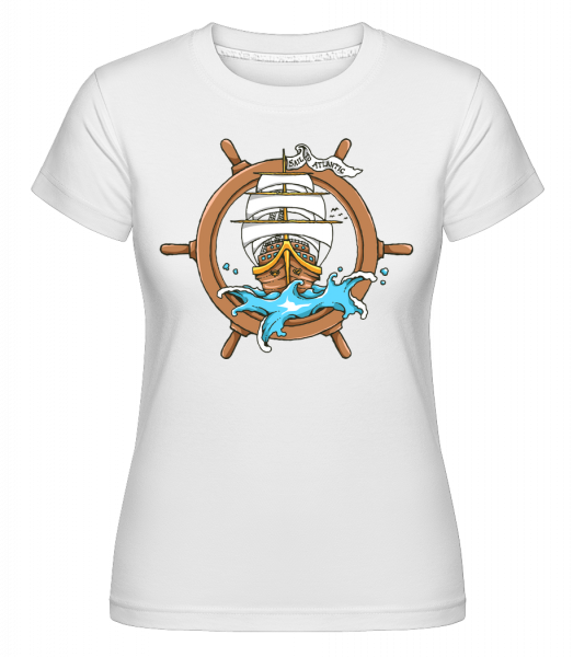 Sail Ship -  T-shirt Shirtinator femme - Blanc - Vorn