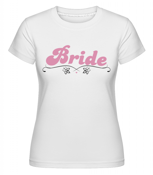 Bride -  T-shirt Shirtinator femme - Blanc - Vorn