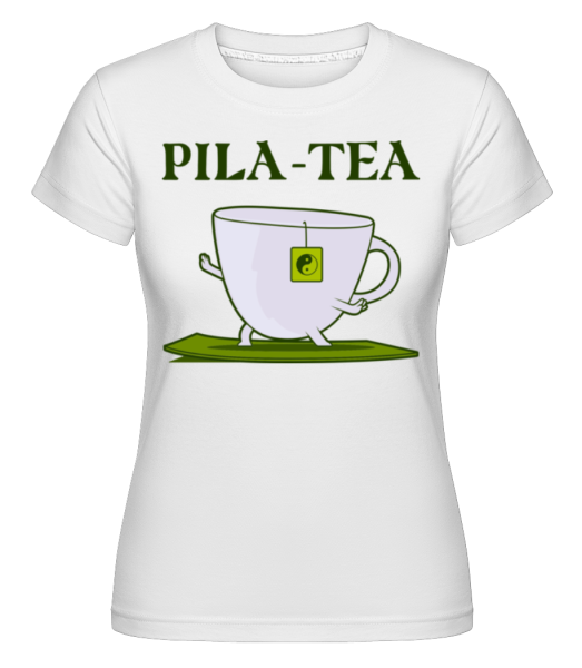 Pila Tea -  T-shirt Shirtinator femme - Blanc - Devant