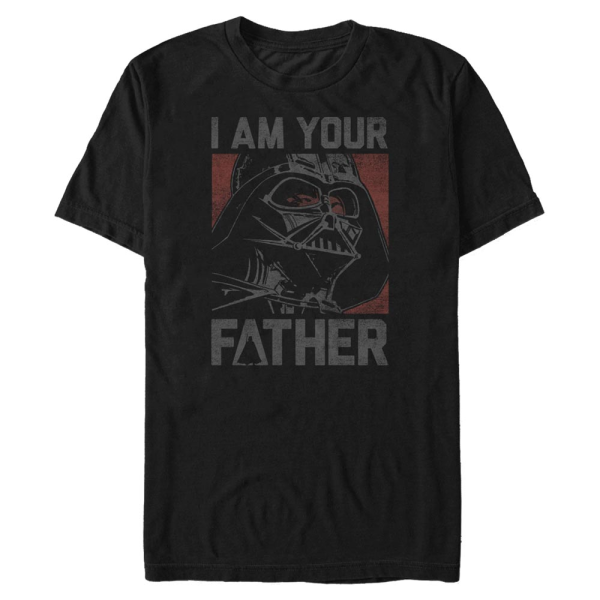 Star Wars - Darth Vader Father Figure - Father's Day - Homme T-shirt - Noir - Devant