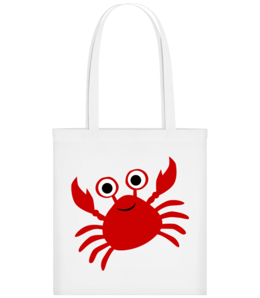 Crabe - Tote Bag - Blanc - Devant