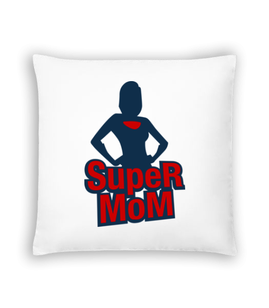 Super Mom Icon - Coussin - Blanc - Devant