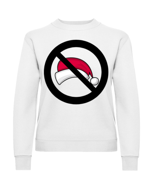 Christmas Forbidden - Sweatshirt Femme - Blanc - Devant