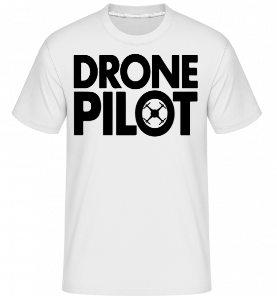 Drone Pilot -  T-Shirt Shirtinator homme - Blanc - Vorn