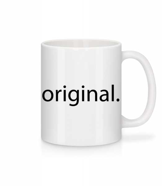 Original - Mug en céramique blanc - Blanc - Vorn