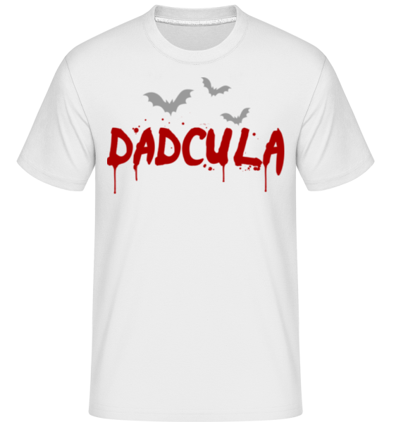 Dracula -  T-Shirt Shirtinator homme - Blanc - Devant