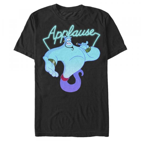 Disney - Aladin - Genie Applause - Homme T-shirt - Noir - Devant