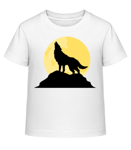 Gothic Wolve Sunset - T-shirt shirtinator Enfant - Blanc - Devant