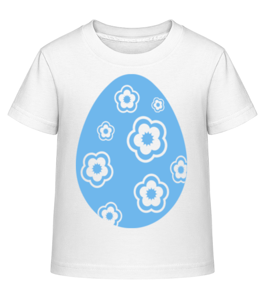 Easter Egg Icon - T-shirt shirtinator Enfant - Blanc - Devant