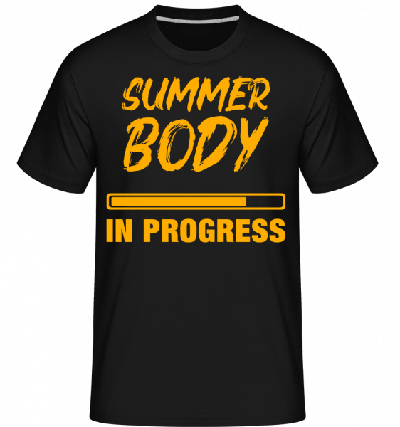 Summer Body in Progress -  T-Shirt Shirtinator homme - Noir - Vorn