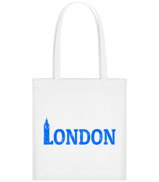 London UK - Tote Bag - Blanc - Devant