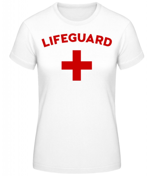 Lifeguard - T-shirt standard Femme - Blanc - Devant