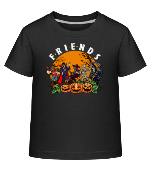 Friends - T-shirt shirtinator Enfant - Noir - Devant