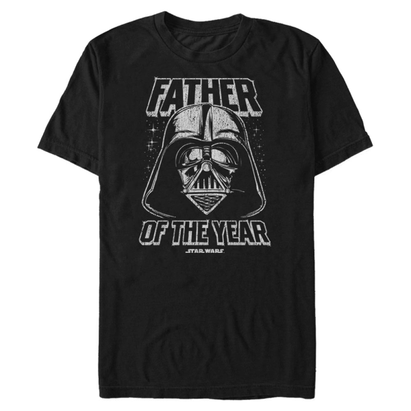 Star Wars - Darth Vader Father Year - Father's Day - Homme T-shirt - Noir - Devant