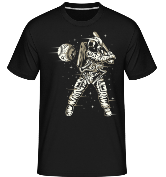 Space Baseball -  T-Shirt Shirtinator homme - Noir - Devant