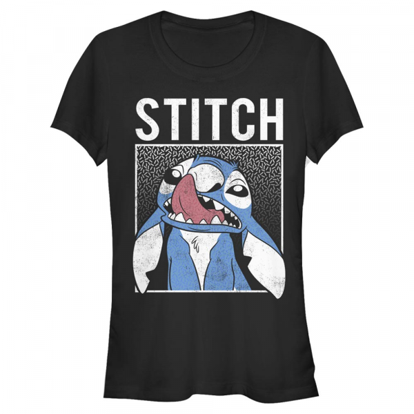 Disney Classics - Lilo & Stitch - Stitch Savage - Femme T-shirt - Noir - Devant