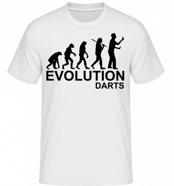Darts Of Evolution -  T-Shirt Shirtinator homme - Blanc - Vorn