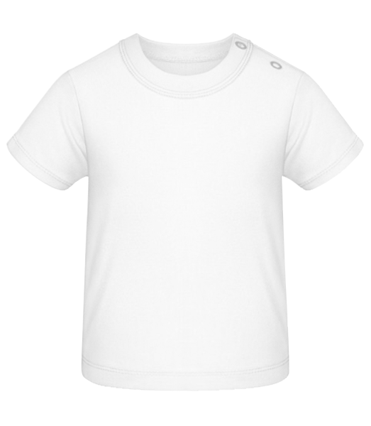 T-shirt Bébé - Blanc - Devant